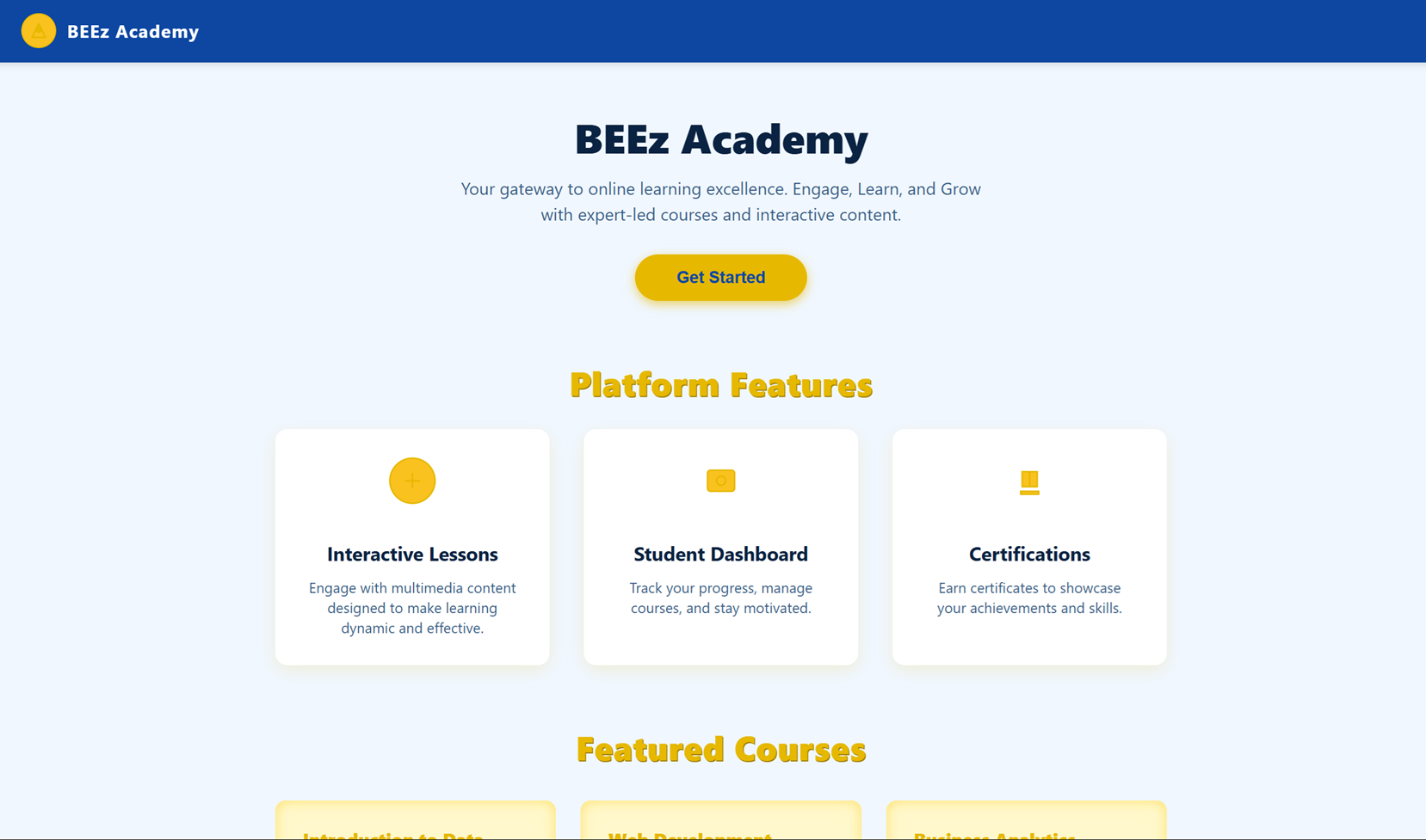 OM Academy sample site